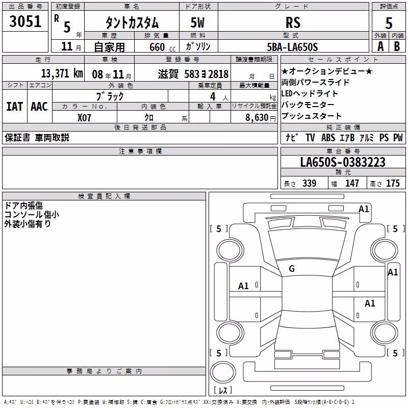 DAIHATSU TANTO