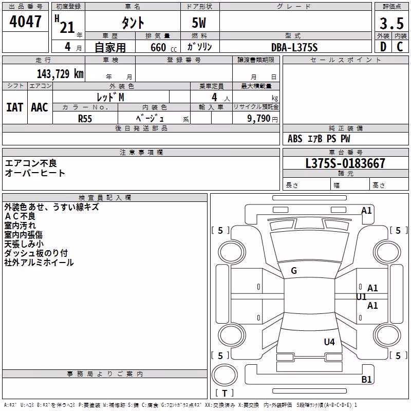 DAIHATSU TANTO