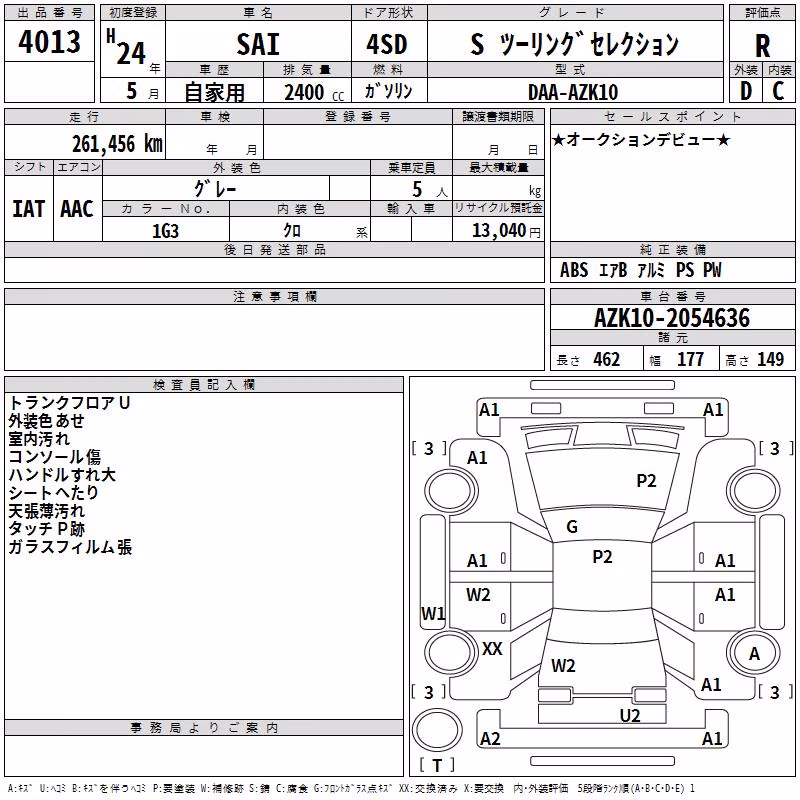 TOYOTA SAI