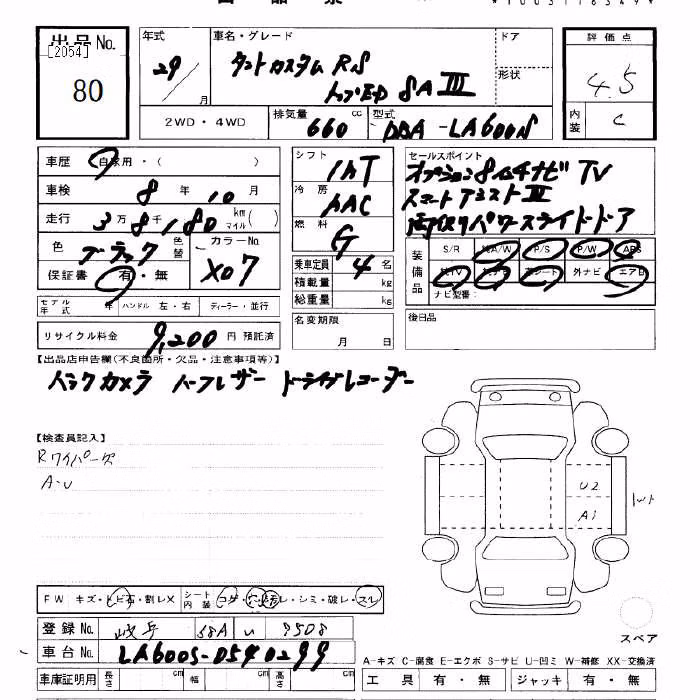 DAIHATSU TANTO