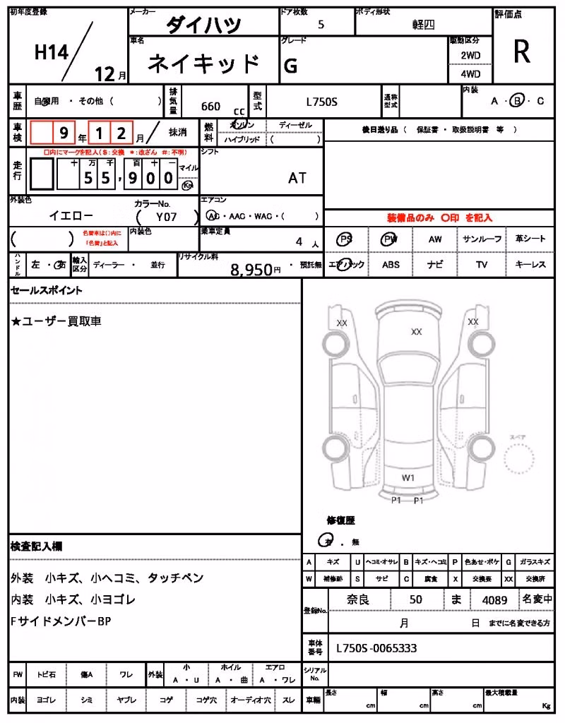 DAIHATSU NAKED