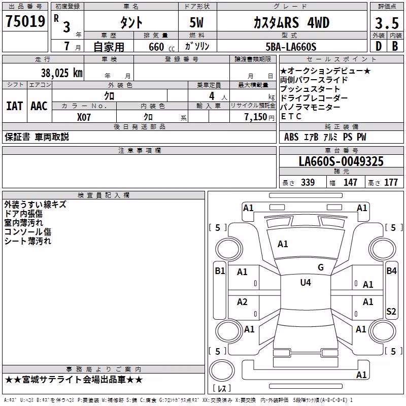 DAIHATSU TANTO