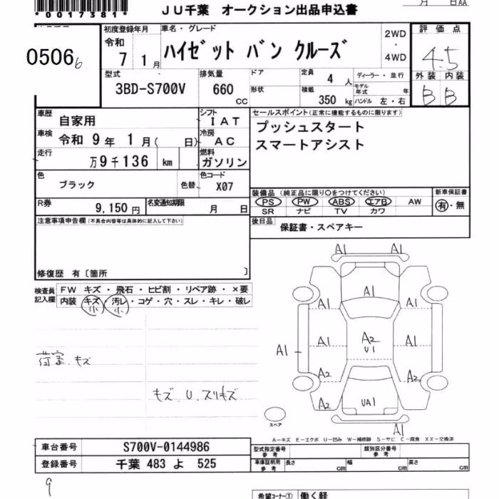 DAIHATSU ATRAI