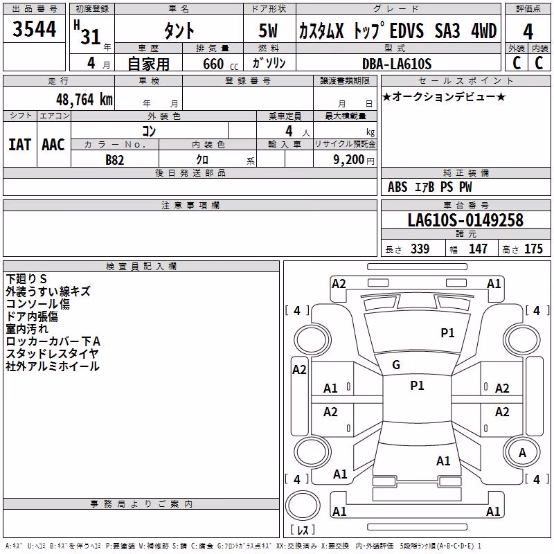 DAIHATSU TANTO