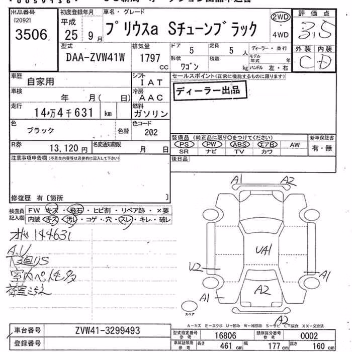 TOYOTA PRIUS ALPHA