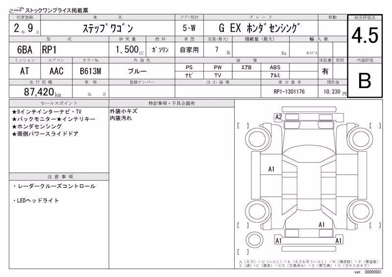 HONDA STEPWGN
