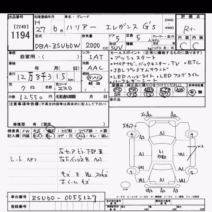 TOYOTA HARRIER
