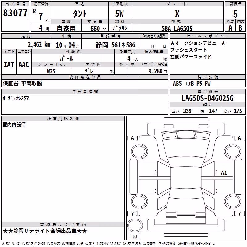 DAIHATSU TANTO