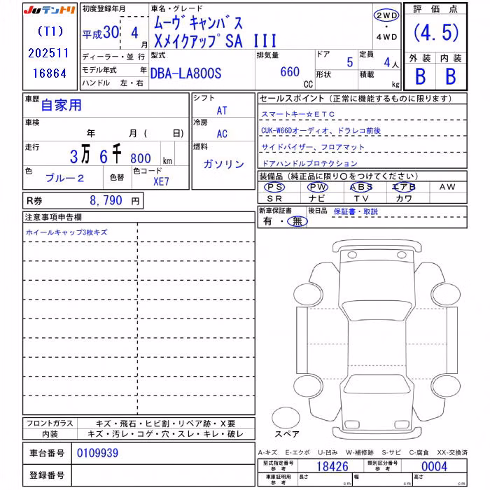 DAIHATSU MOVE CANBUS
