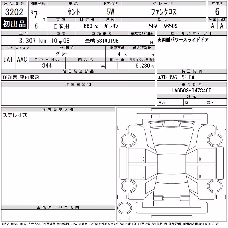 DAIHATSU TANTO