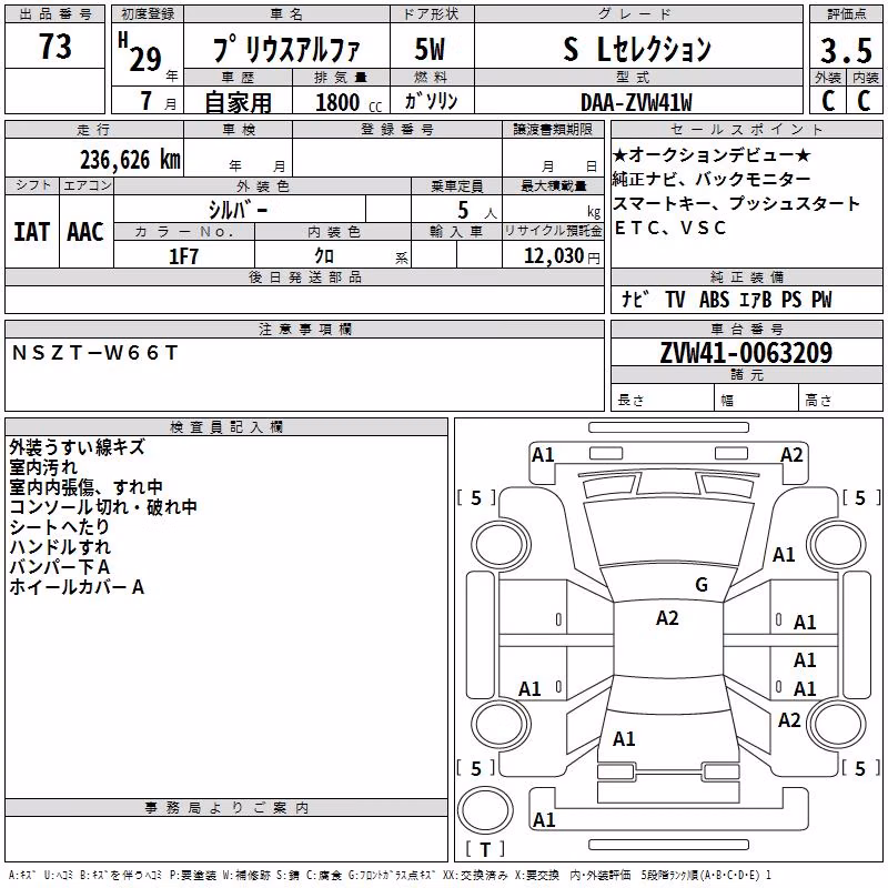 TOYOTA PRIUS ALPHA