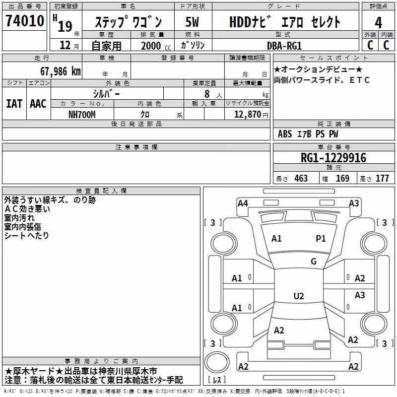 HONDA STEPWGN