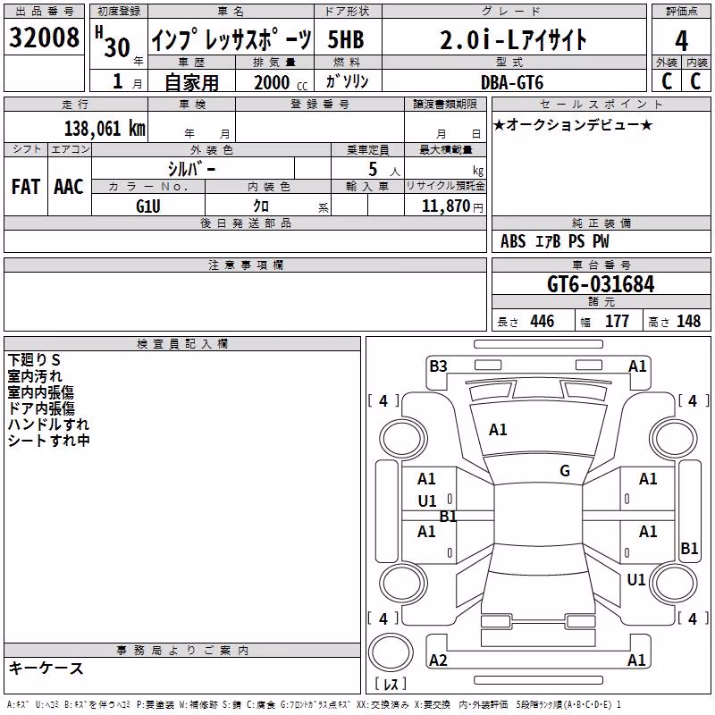 SUBARU IMPREZA