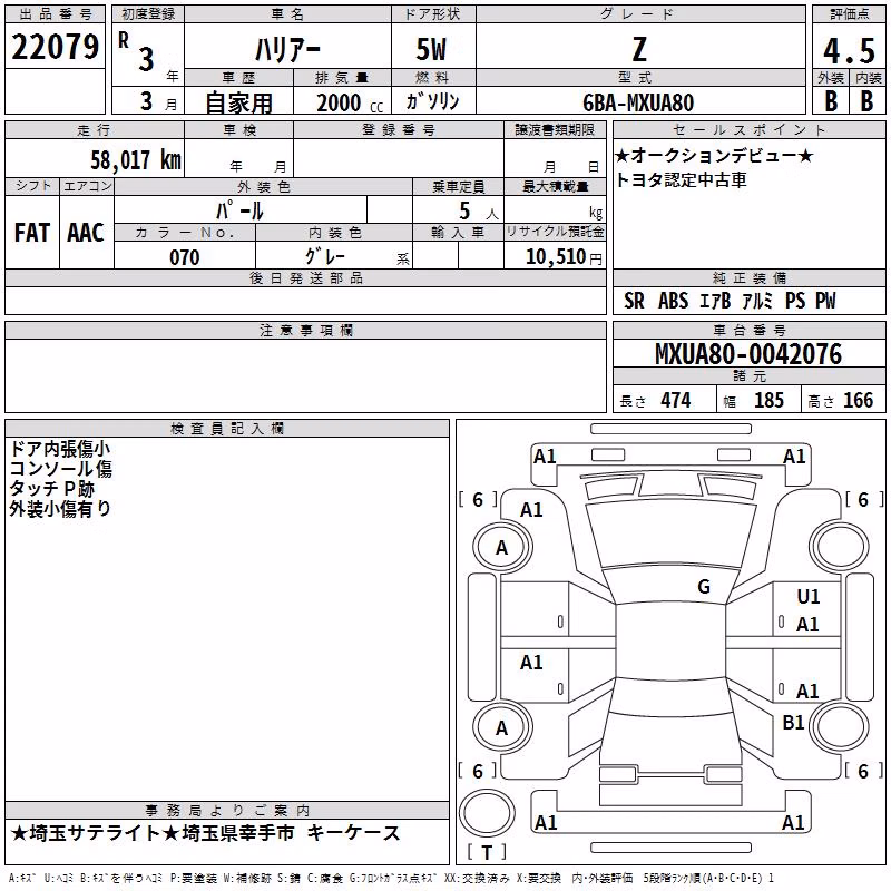 TOYOTA HARRIER