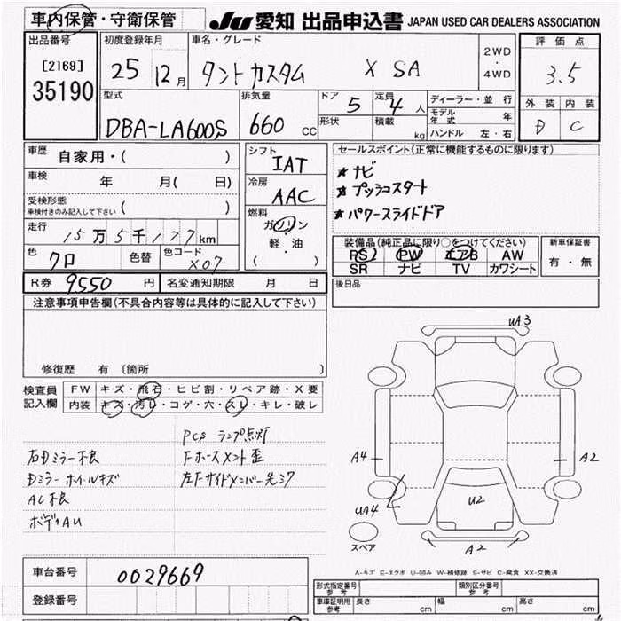 DAIHATSU TANTO
