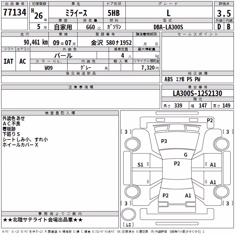 DAIHATSU MIRA E:S