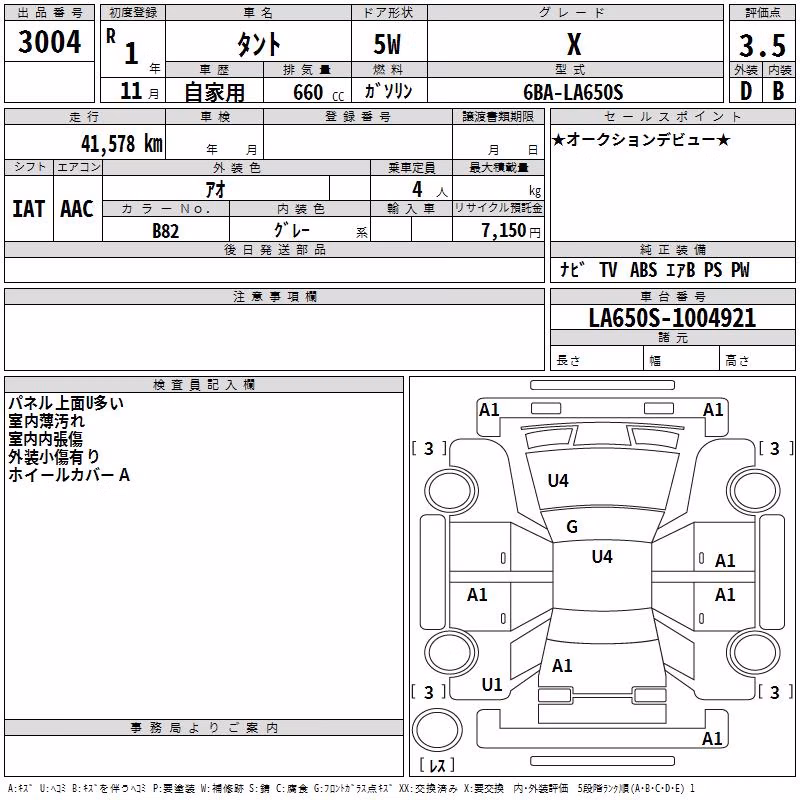 DAIHATSU TANTO