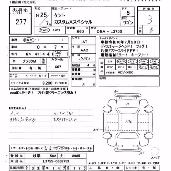 DAIHATSU TANTO