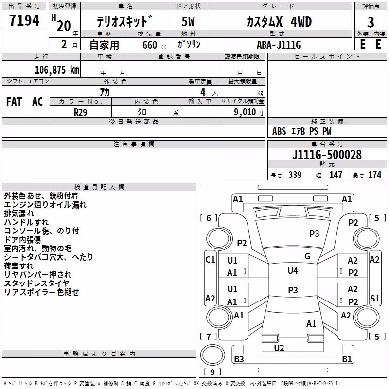 DAIHATSU TERIOS KID