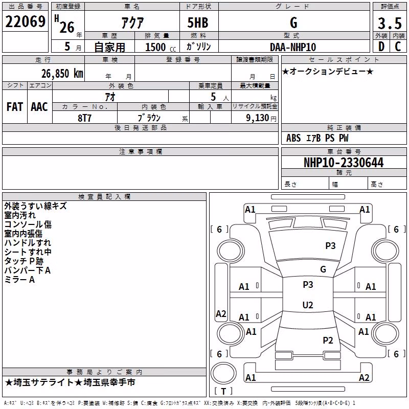 TOYOTA AQUA