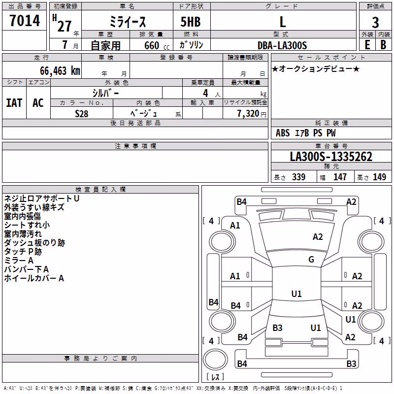 DAIHATSU MIRA E:S