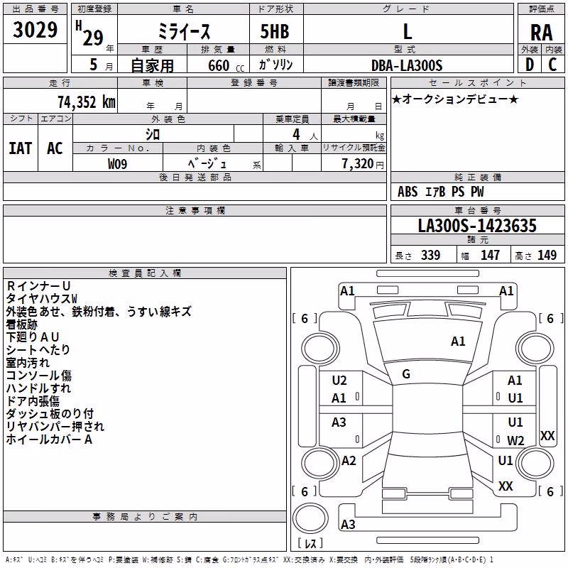 DAIHATSU MIRA E:S