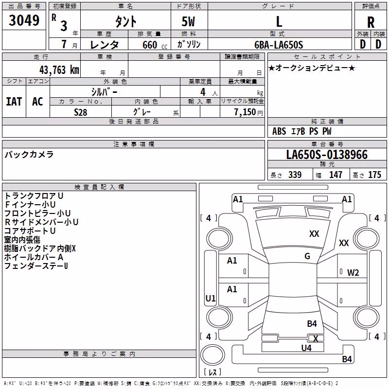 DAIHATSU TANTO