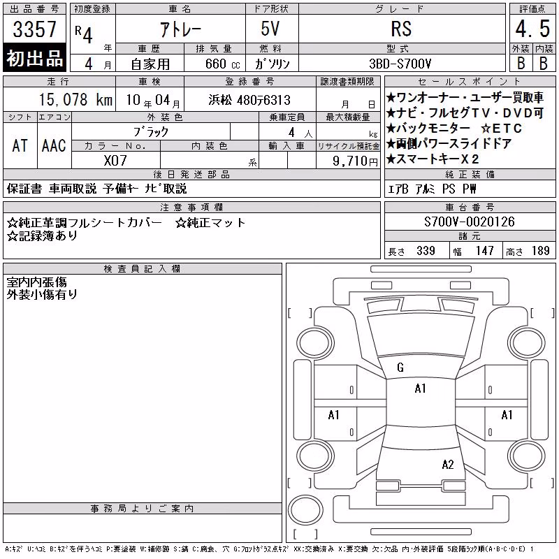 DAIHATSU ATRAI