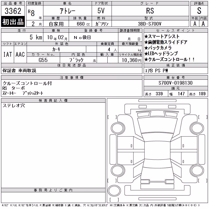 DAIHATSU ATRAI