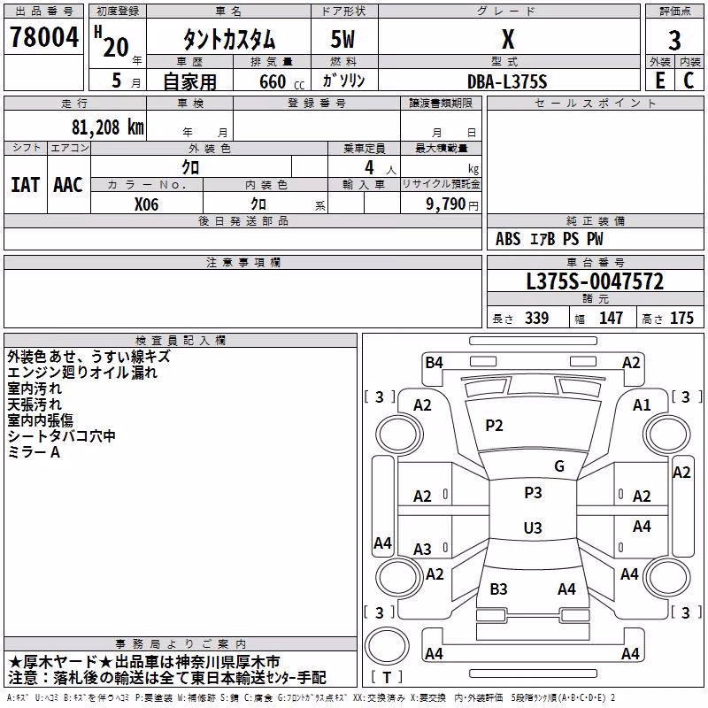 DAIHATSU TANTO