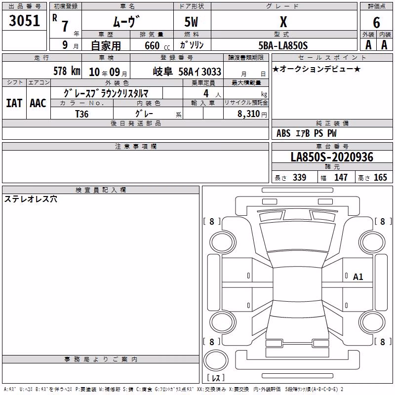 DAIHATSU MOVE