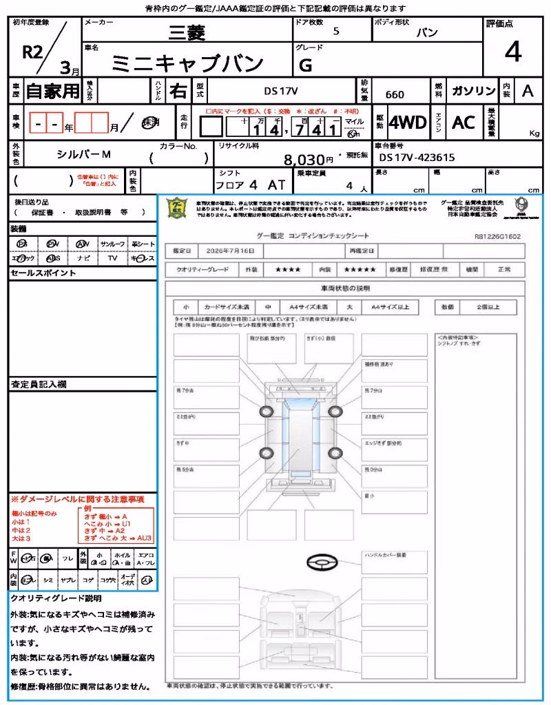 MITSUBISHI MINICAB