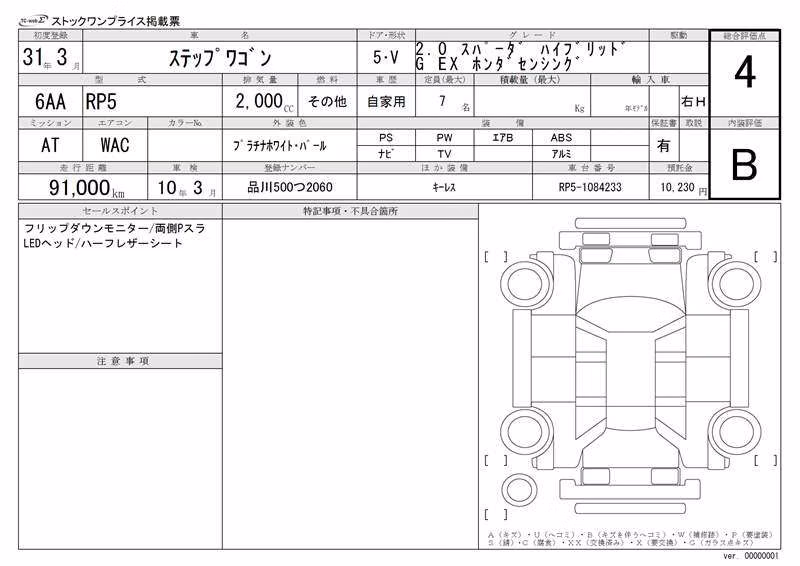 HONDA STEPWGN