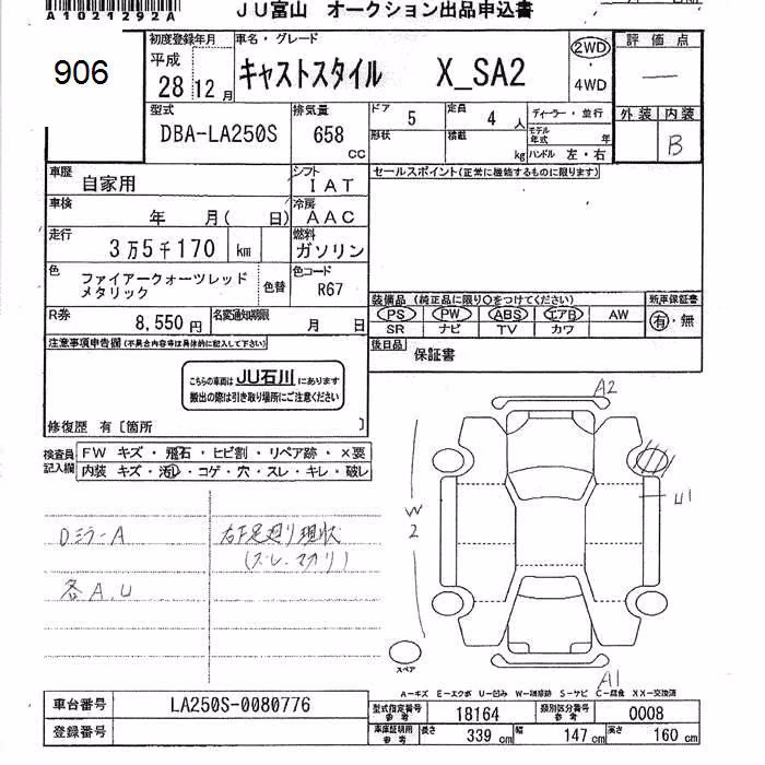 DAIHATSU CAST