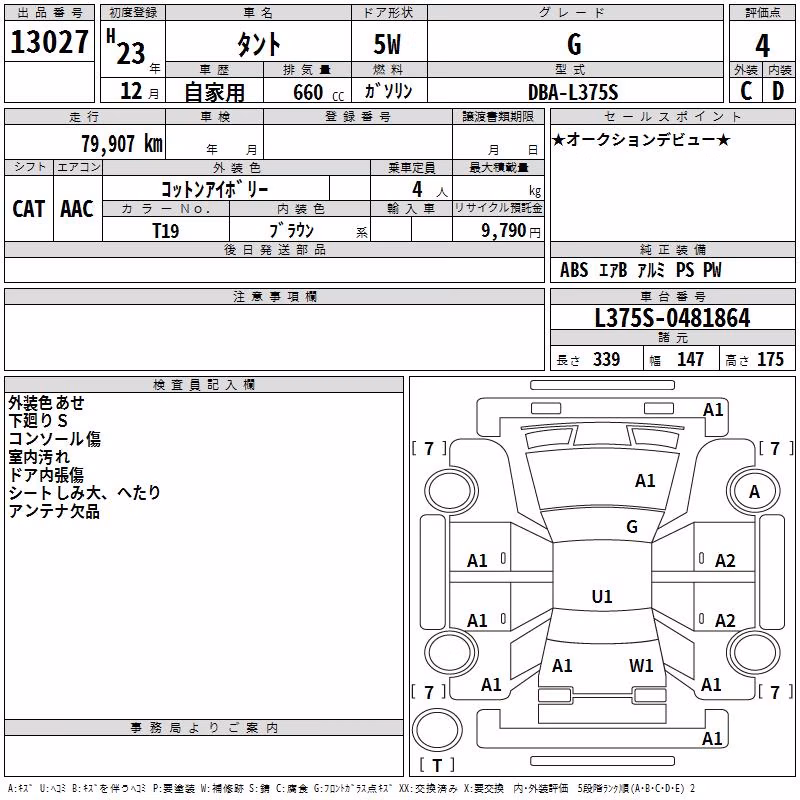 DAIHATSU TANTO