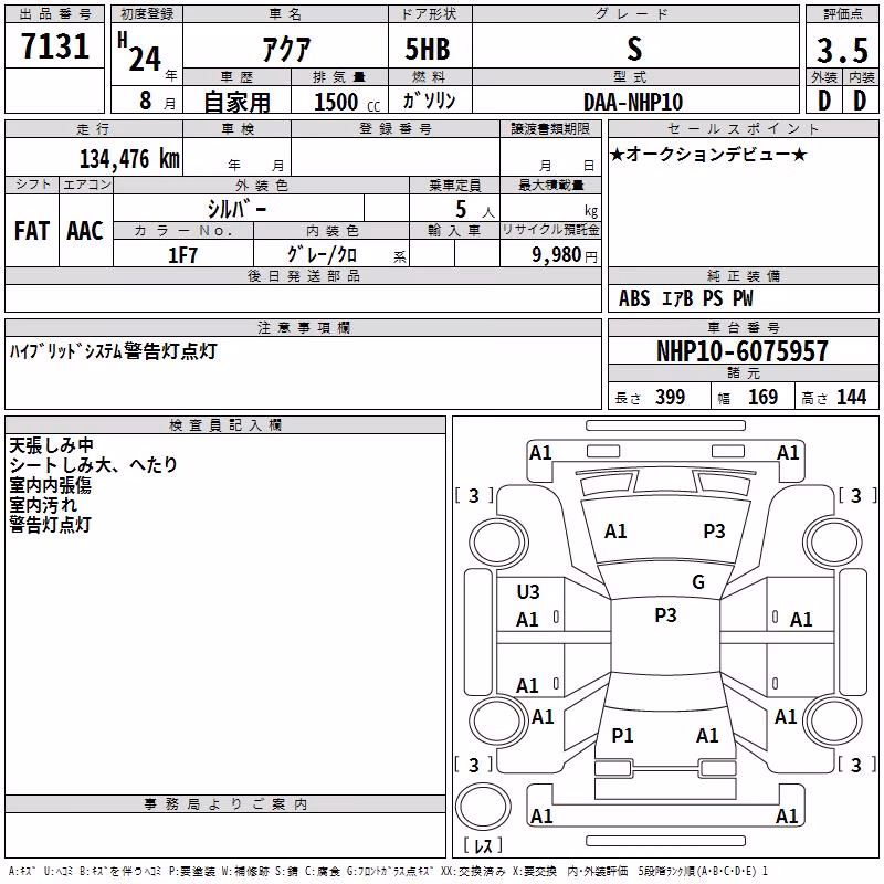 TOYOTA AQUA