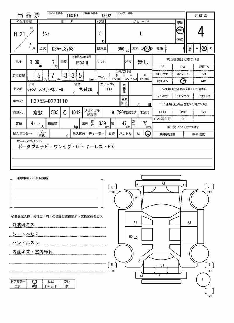 DAIHATSU TANTO