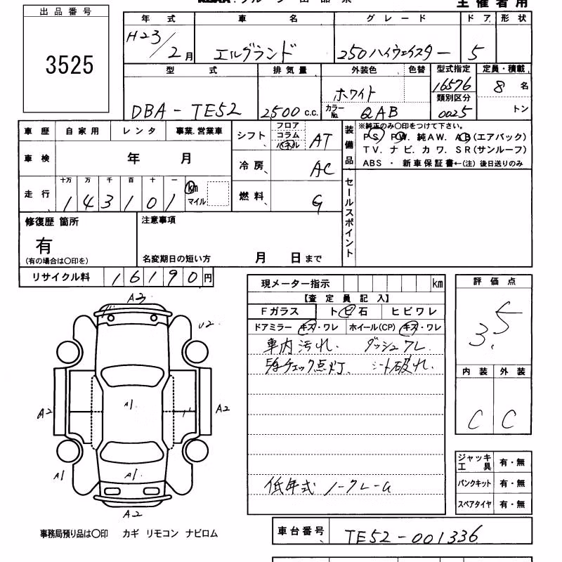 NISSAN ELGRAND