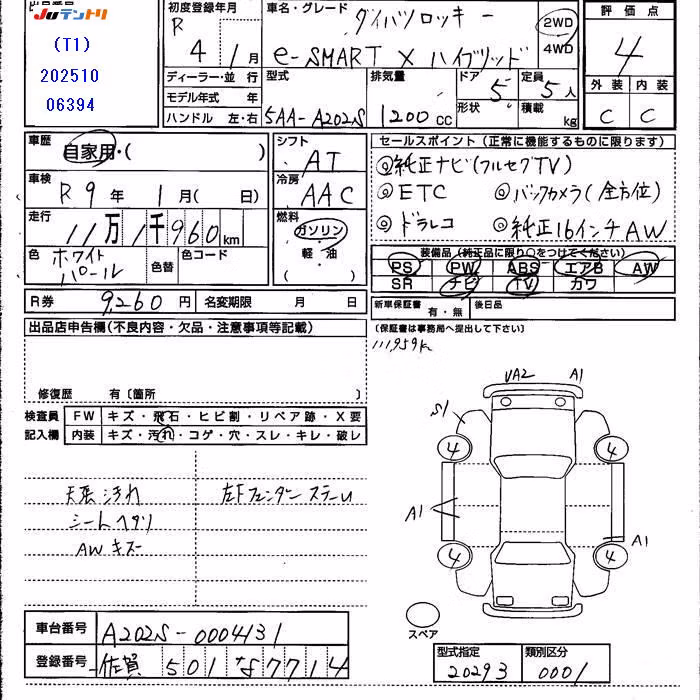 DAIHATSU ROCKY