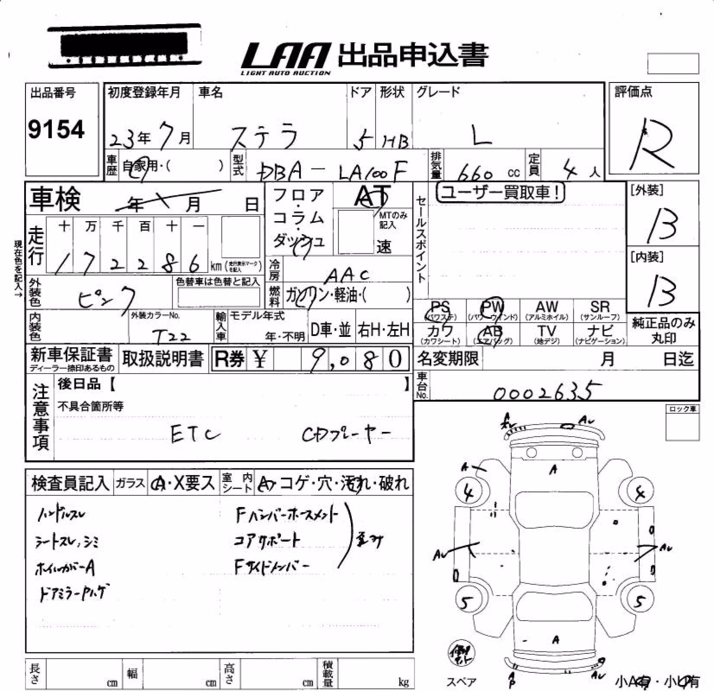 SUBARU STELLA