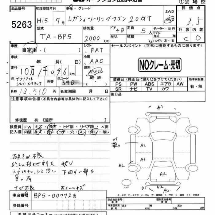 SUBARU LEGACY