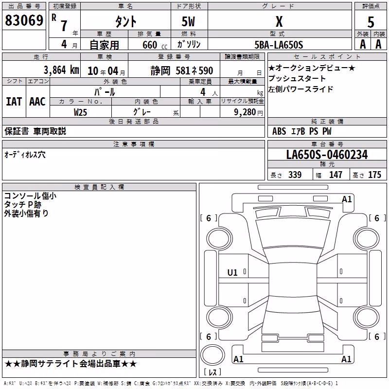 DAIHATSU TANTO