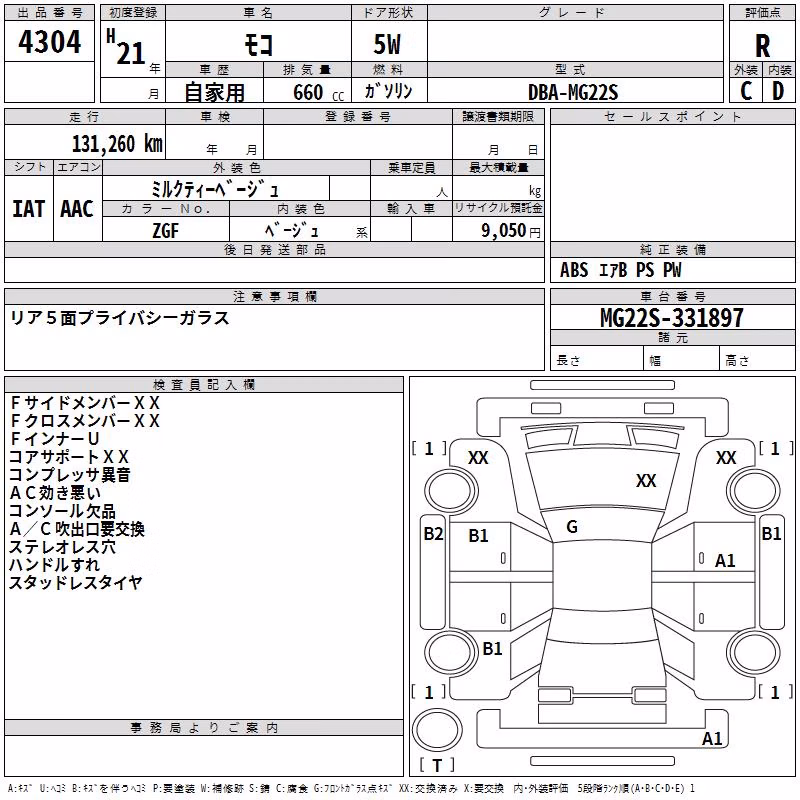 NISSAN MOCO