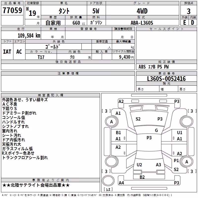 DAIHATSU TANTO