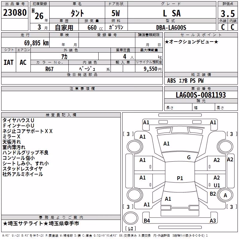 DAIHATSU TANTO