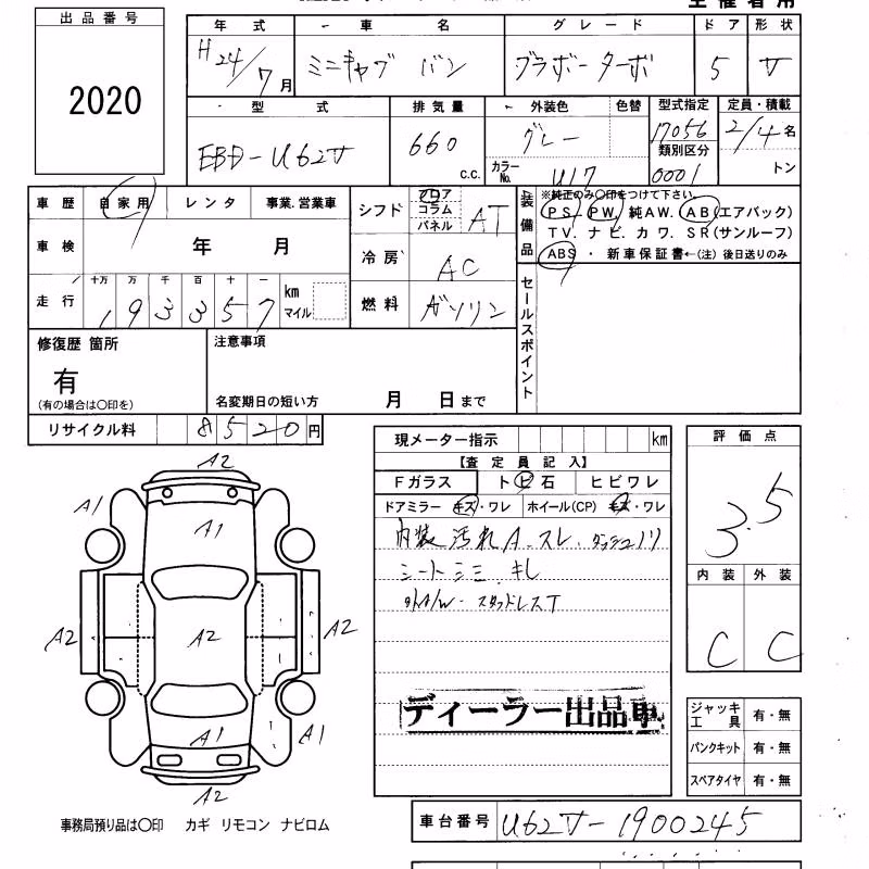 MITSUBISHI MINICAB