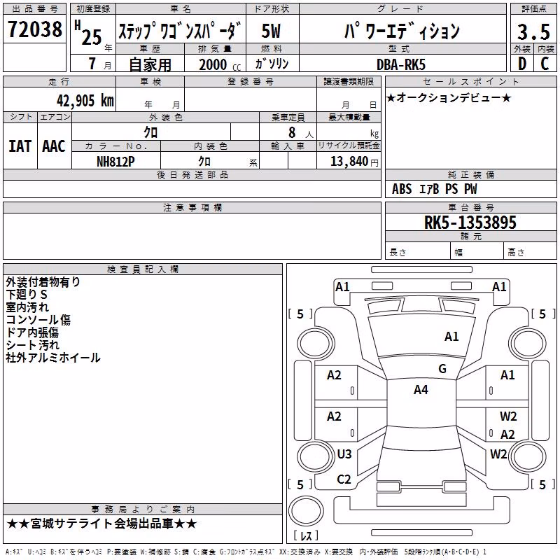 HONDA STEPWGN