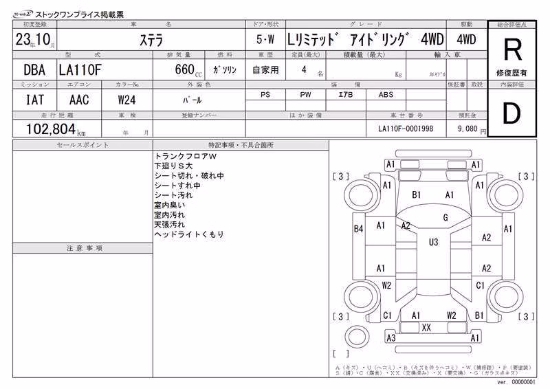 SUBARU STELLA