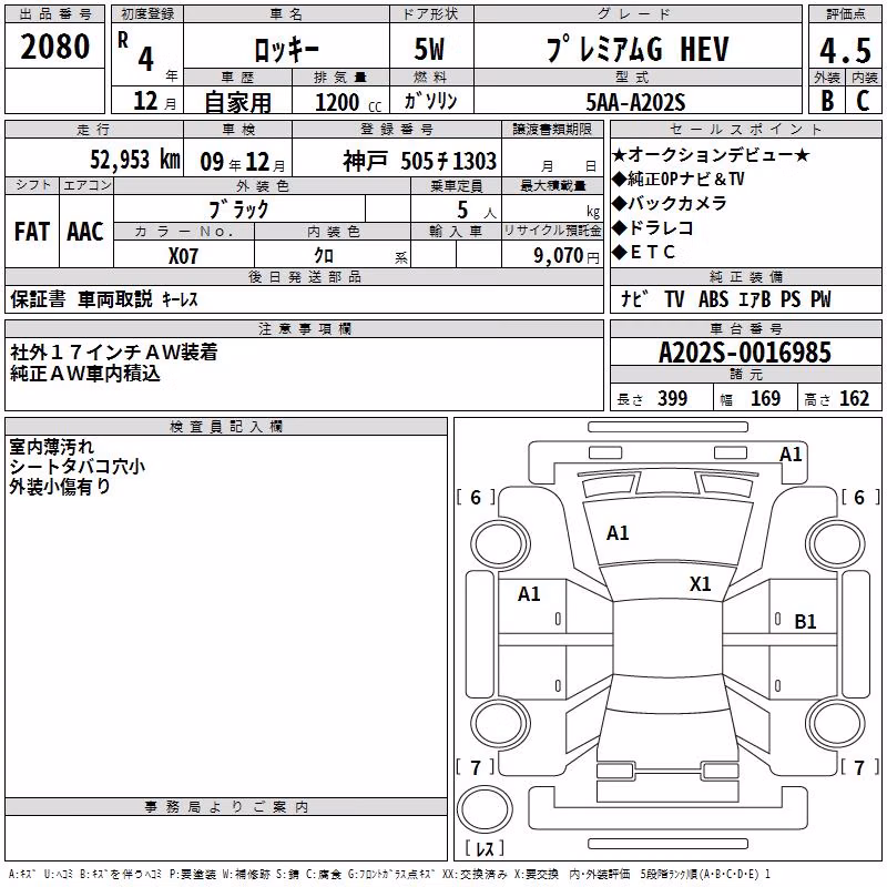 DAIHATSU ROCKY