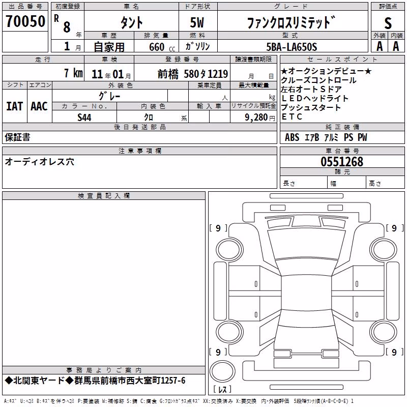 DAIHATSU TANTO